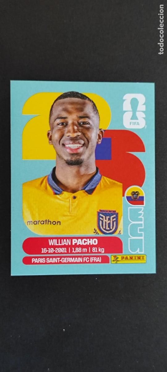 Cromos de F&uacute;tbol: FIFA WORLD CUP 2026 STICKER PACHO ECUADOR # ECU6 PANINI
