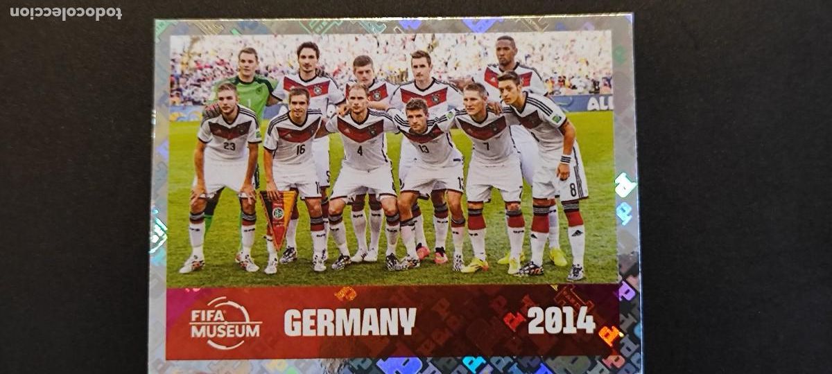 Cromos de F&uacute;tbol: FIFA WORLD CUP 2026 STICKER FIFA MUSEUM ALEMANIA 2014 # FWC18 PANINI