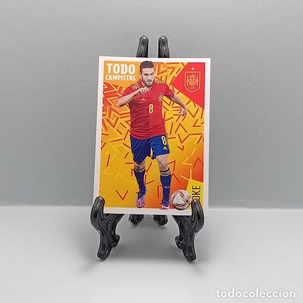 Cromos de F&uacute;tbol: 26 KOKE LOS &Iacute;DOLOS DE LA ROJA - CRACKS MUNDIALES CROMO ADHESIVO CARREFOUR PANINI 2022 TODO CAMPISTAS