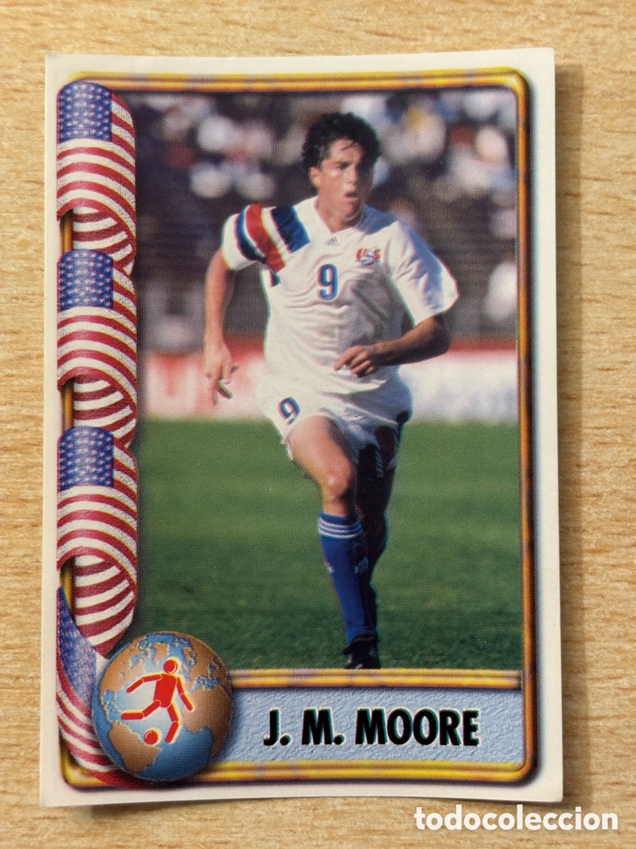 Cromos de F&uacute;tbol: # 230 Moore EEUU USA Mundial Francia 98 Ediciones Estadio