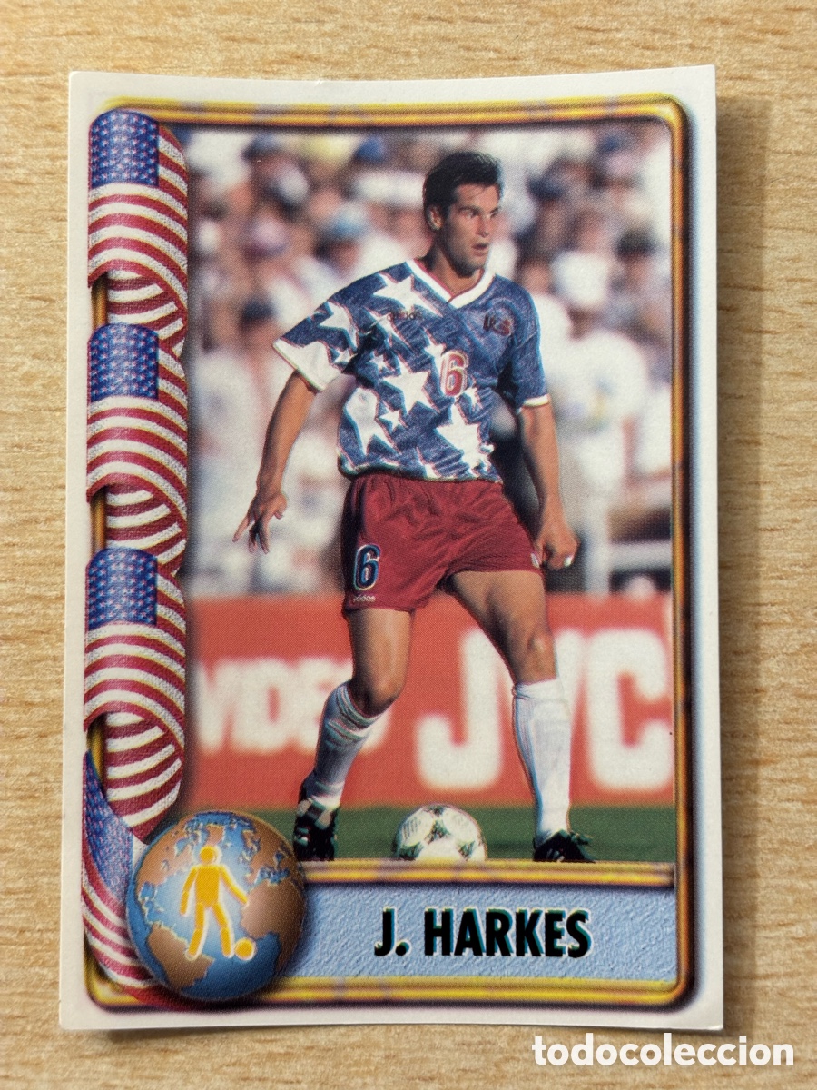 Cromos de F&uacute;tbol: # 225 Harkes EEUU USA Mundial Francia 98 Ediciones Estadio