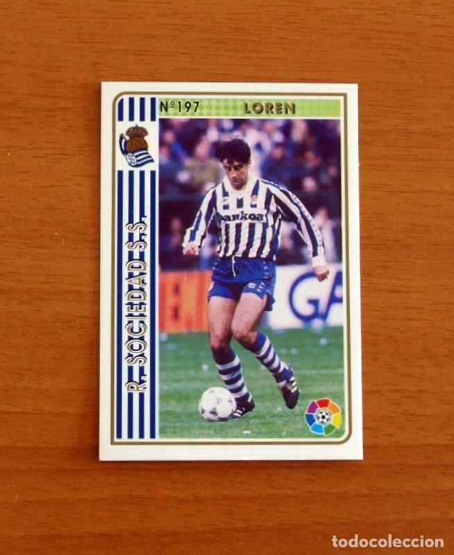 Cartes &agrave; collectionner de Football: Real Sociedad -N&ordm; 197 Loren -Mundicromo Las Fichas de la Liga 1994-1995-94-95