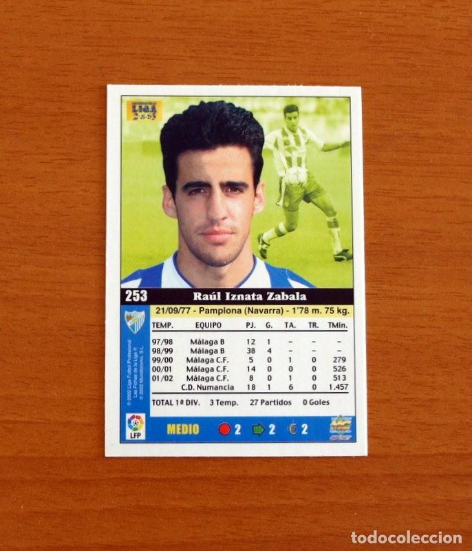 Cartes &agrave; collectionner de Football: M&aacute;laga - N&ordm; 253 Iznata - Mundicromo Las Fichas de la Liga 2002-2003, 02-03