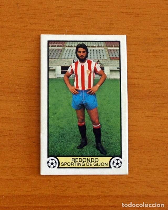 Cromos de F&uacute;tbol: Sporting de Gij&oacute;n - Redondo - Ediciones Este Liga 1979-1980, 79-80 - Nunca pegado