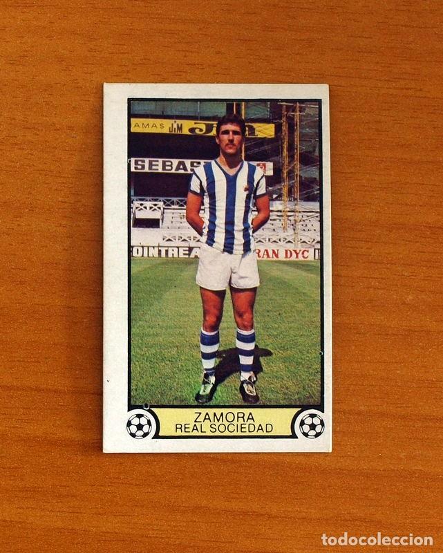 Cromos de F&uacute;tbol: Real Sociedad - Zamora - Ediciones Este Liga 1979-1980, 79-80 - Nunca Pegado