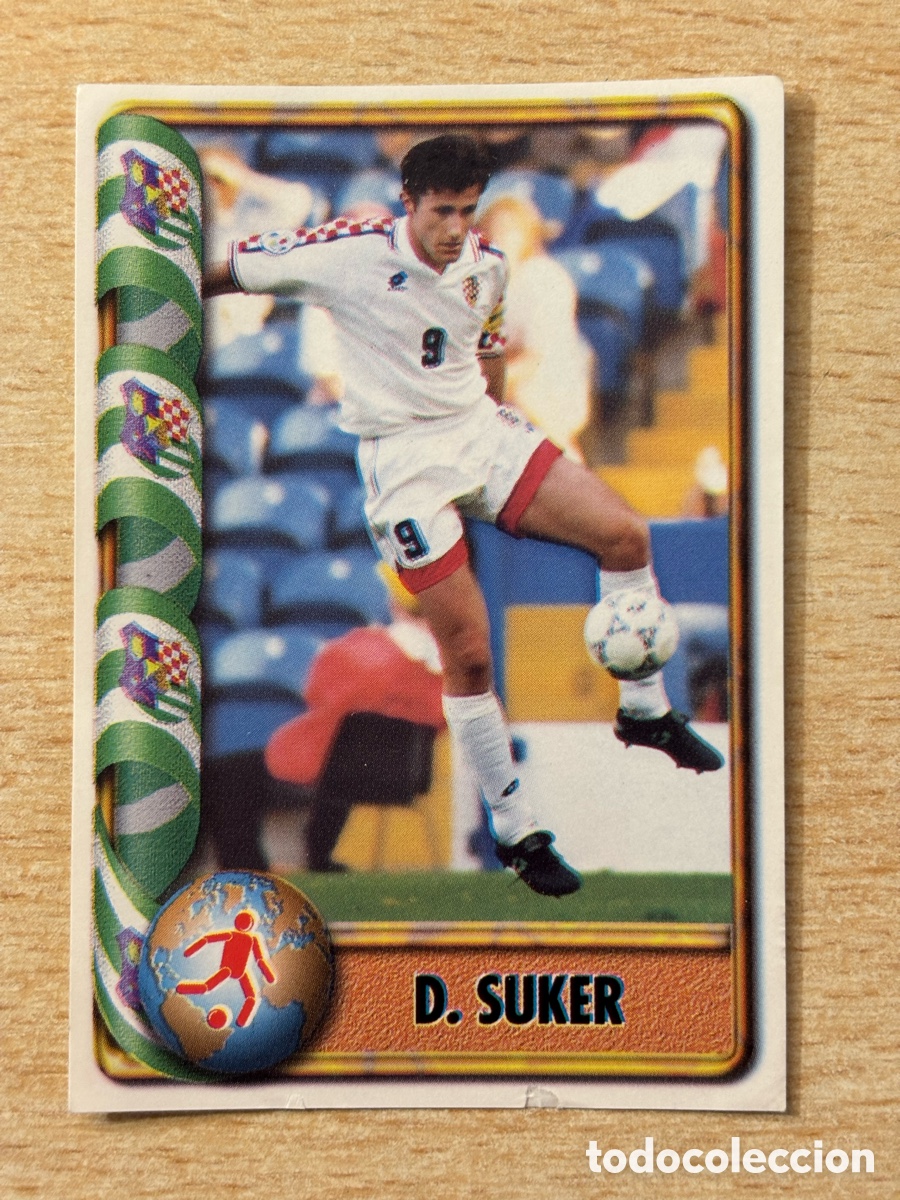 Cromos de Futebol: # 200 Suker Croacia Mundial Francia 98 Ediciones Estadio