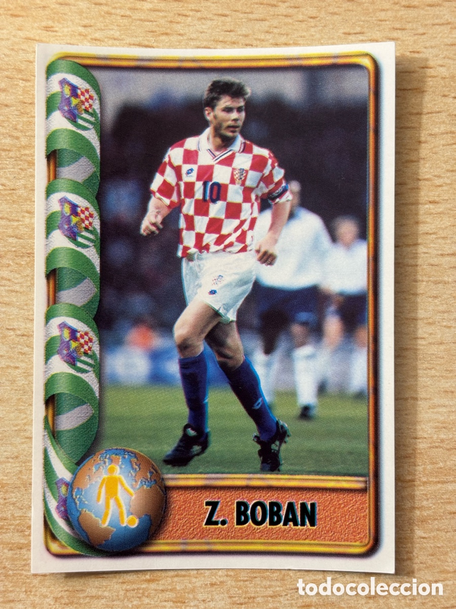 Cromos de Futebol: # 196 Boban Croacia Mundial Francia 98 Ediciones Estadio