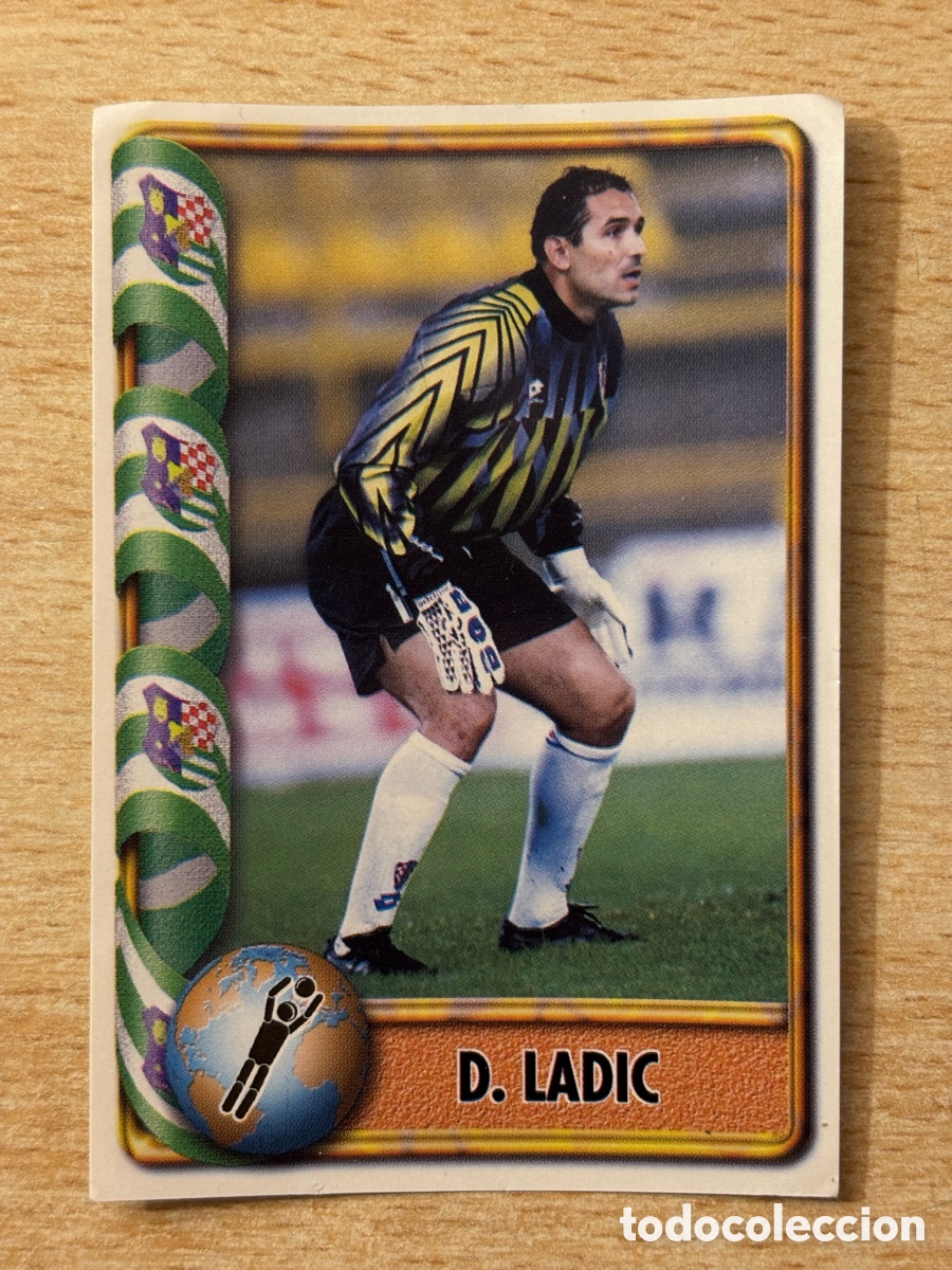 Cromos de F&uacute;tbol: # 189 Ladic Croacia Mundial Francia 98 Ediciones Estadio