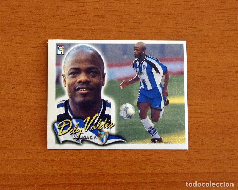 Cromos de F&uacute;tbol: M&aacute;laga - Dely Vald&eacute;s - COLOCA - Ediciones Este Liga 2000-2001, 00-01 - Nunca pegado