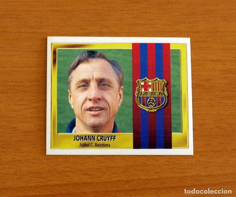 Cromos de F&uacute;tbol: Barcelona - Johann Cruyff Entrenador - Ediciones Este Liga 1995-1996, 95-96 - Nunca Pegado
