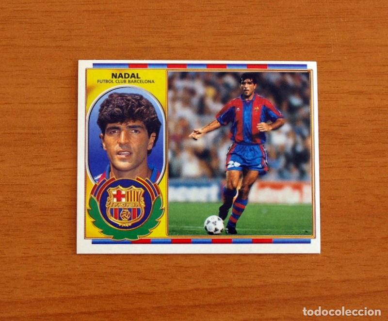 Cromos de F&uacute;tbol: F&uacute;tbol Club Barcelona - Nadal - Ediciones Este Liga 1996-1997, 96-97 - Nunca Pegado