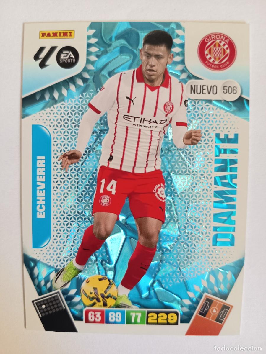 Cromos de F&uacute;tbol: CARD 506 CLAUDIO ECHEVERRI NUEVO DIAMANTE GIRONA FC - ADRENALYN XL LIGA 2025 2026 25 26 PANINI