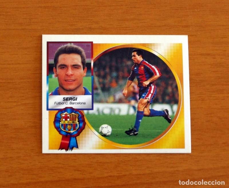 Cromos de F&uacute;tbol: F&uacute;tbol Club Barcelona - Sergi - Ediciones Este Liga 1994-1995, 94-95 - Nunca pegado