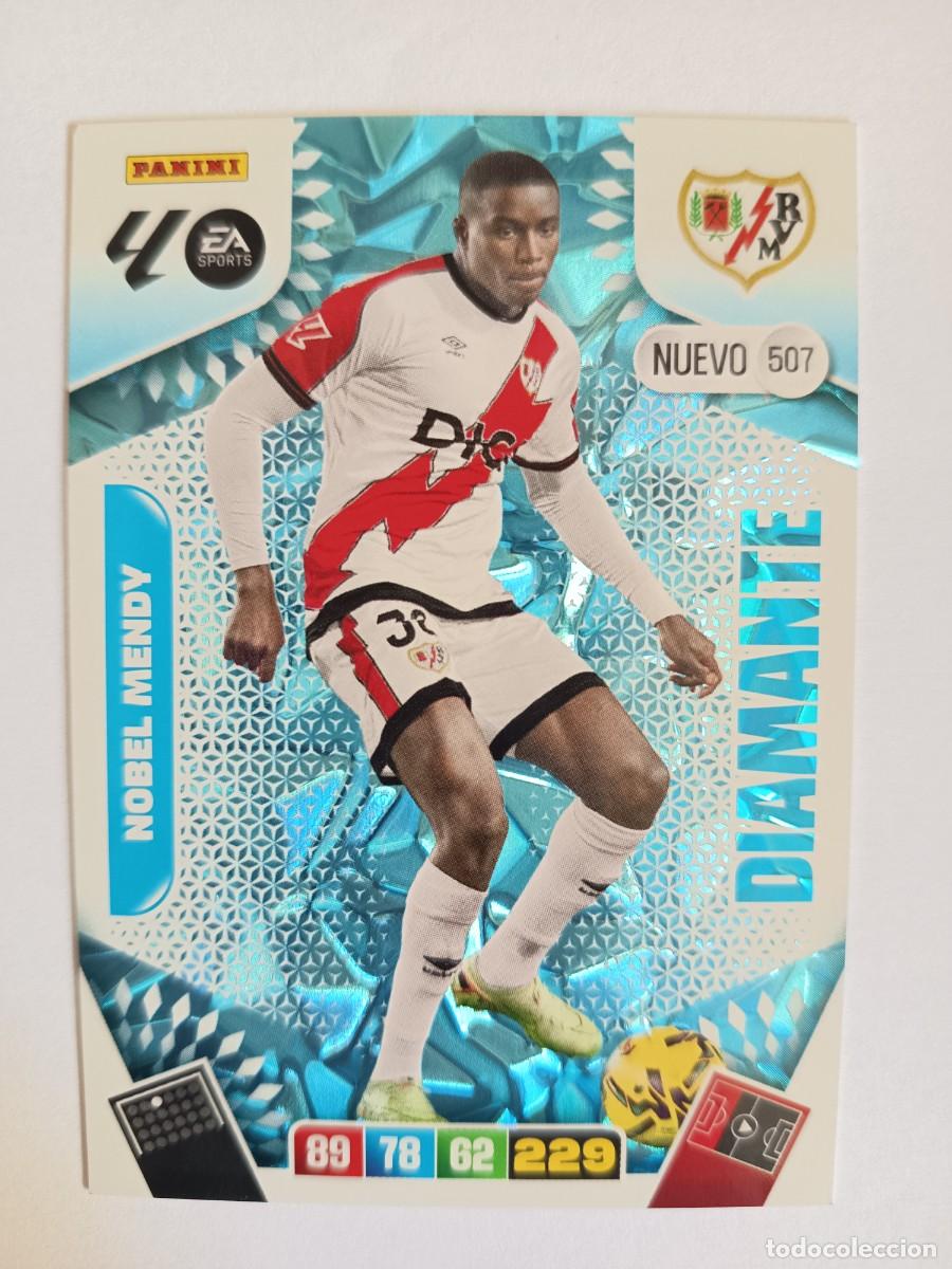 Cromos de F&uacute;tbol: CARD 507 NOBEL MENDY NUEVO DIAMANTE RAYO VALLECANO - ADRENALYN XL LIGA 2025 2026 25 26 PANINI