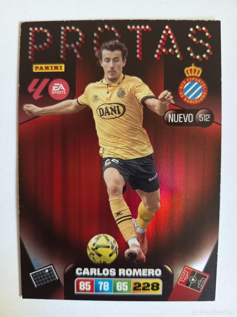 Cromos de F&uacute;tbol: CARD 512 CARLOS ROMERO NUEVO PROTAS RCD ESPANYOL - ADRENALYN XL LIGA 2025 2026 25 26 PANINI