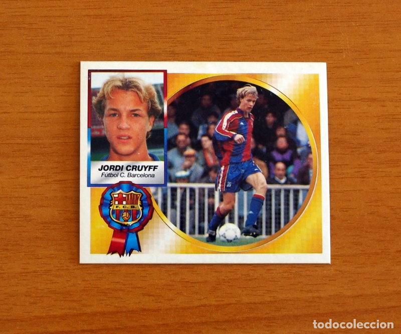 Cromos de F&uacute;tbol: Futbol Club Barcelona - Jordi Cruyff - COLOCA - Ediciones Este Liga 1994-1995, 94-95 - Nunca pegado