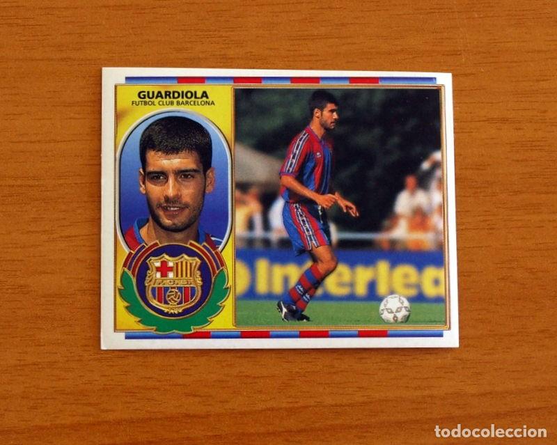 Cromos de F&uacute;tbol: Barcelona - Guardiola - Ediciones Este Liga 1996-1997, 96-97 - Nunca Pegado