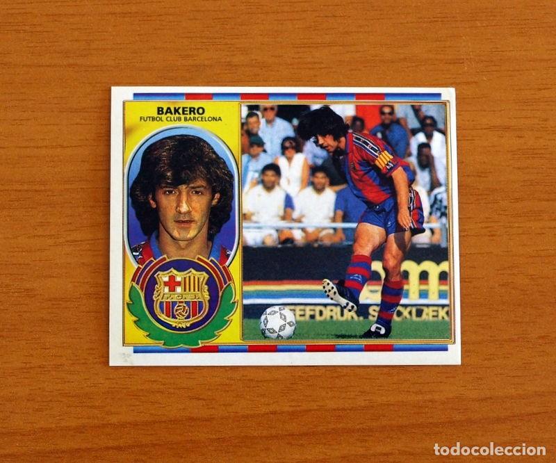 Cromos de F&uacute;tbol: F&uacute;tbol Club Barcelona - Bakero - Ediciones Este Liga 1996-1997, 96-97 - Nunca Pegado