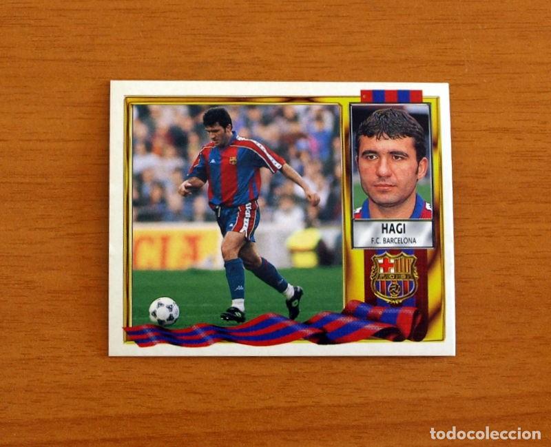 Cromos de F&uacute;tbol: F&uacute;tbol Club Barcelona - Hagi - Ediciones Este Liga 1995-1996, 95-96 - Nunca pegado