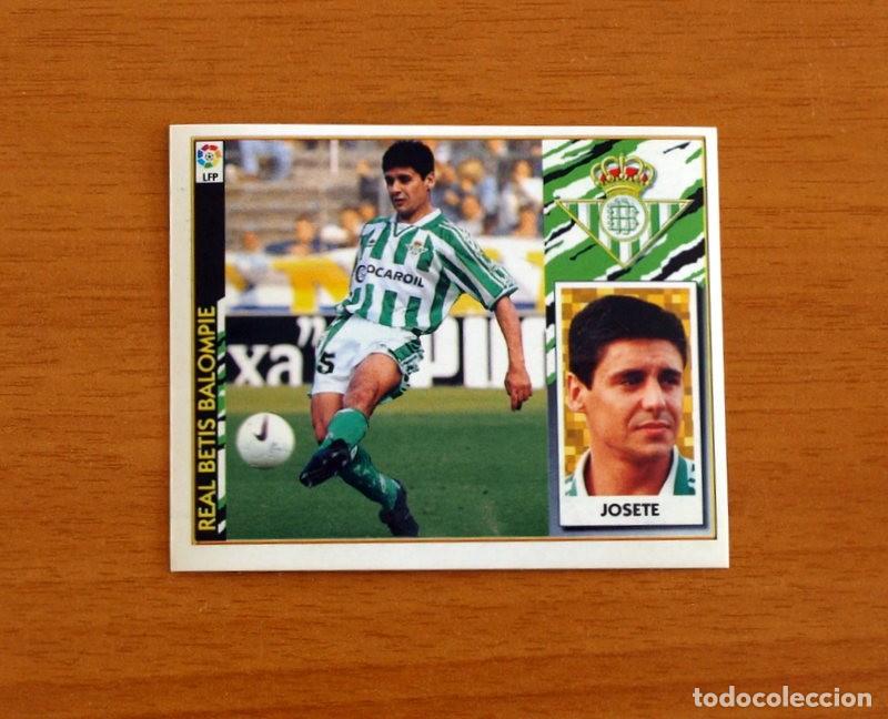 Cromos de F&uacute;tbol: Betis - Josete - Ediciones Este Liga 1997-1998, 97-98 - Nunca Pegado