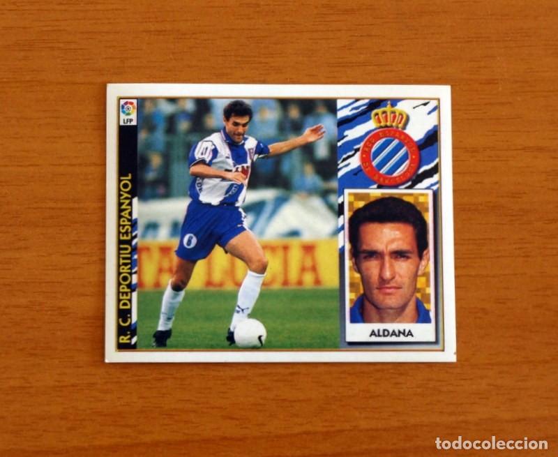 Cromos de F&uacute;tbol: R.C.D. Espa&ntilde;ol, Espanyol - Aldana - Ediciones Este Liga 1997-1998, 97-98 - Nunca Pegado