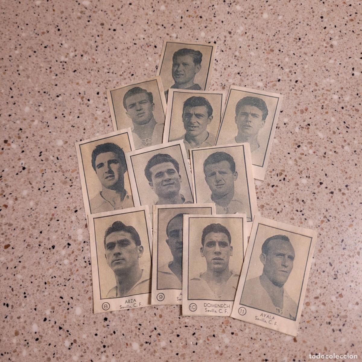 Football Stickers: SEVILLA EQUIPO COMPLETO COLECCION ARGA 1954. LEER COMENTARIOS