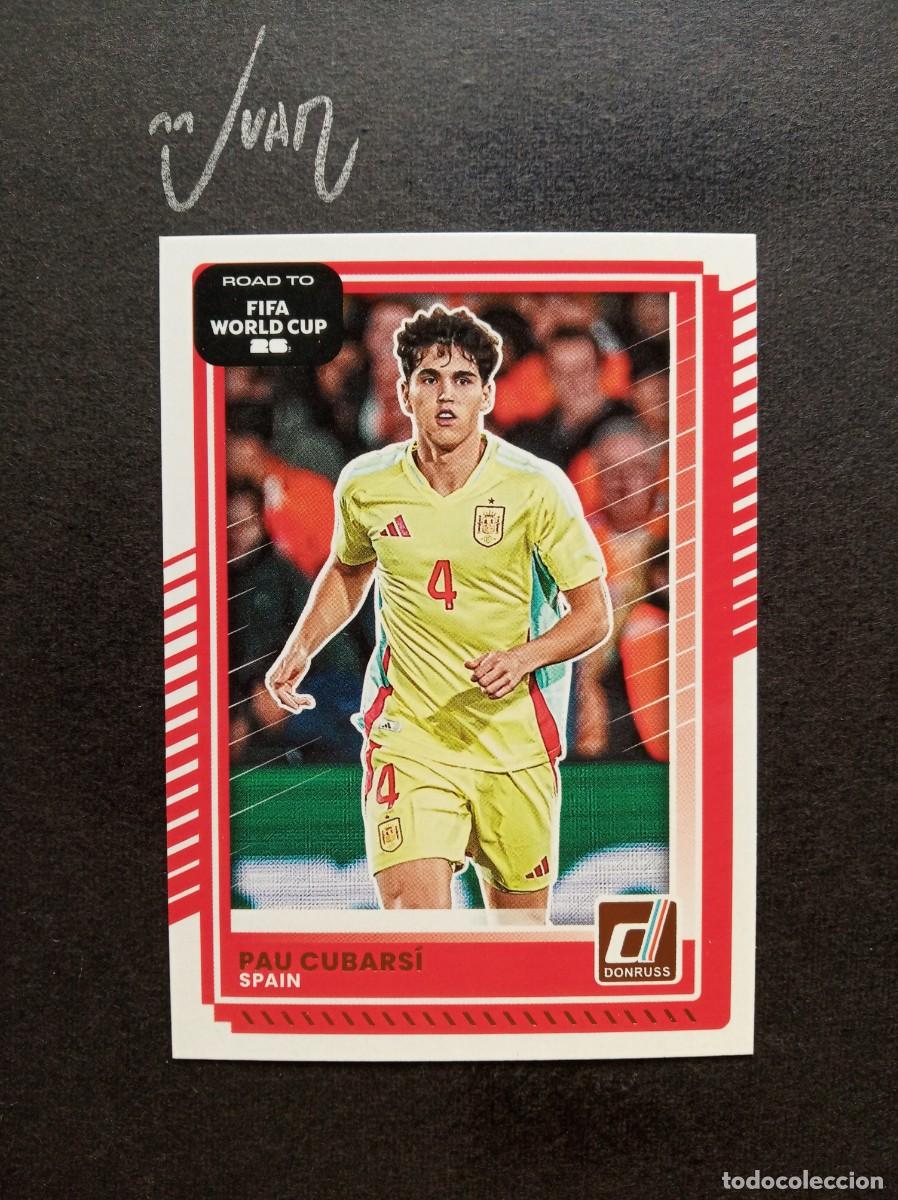 Cromos de F&uacute;tbol: N&ordm; 16 PAU CUBARSI ESPA&Ntilde;A BARCELONA ⚽ PANINI &reg; DONRUSS ROAD TO FIFA WORLD CUP 2026 2025 25 26 NUEVO