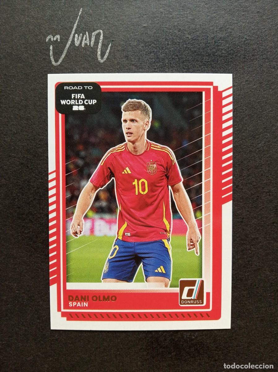 Cromos de F&uacute;tbol: N&ordm; 13 DANI OLMO ESPA&Ntilde;A FC BARCELONA ⚽ PANINI &reg; DONRUSS ROAD TO FIFA WORLD CUP 2026 2025 25 26 NUEVO