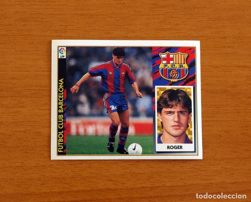 Cromos de F&uacute;tbol: F&uacute;tbol Club Barcelona - Roger - Ediciones Este Liga 1997-1998, 97-98 - Nunca Pegado