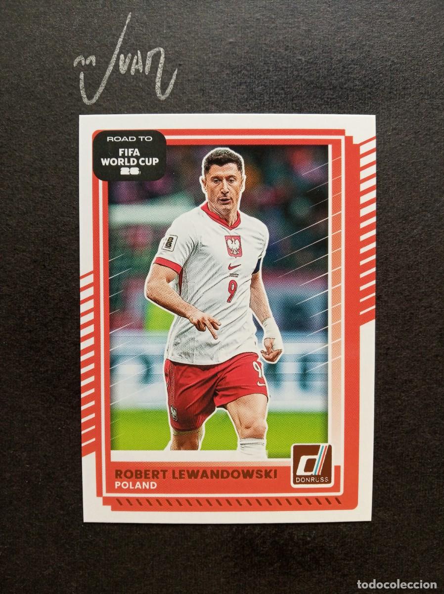 Cromos de F&uacute;tbol: N&ordm; 197 LEWANDOWSKI POLONIA BARCELONA ⚽ PANINI &reg; DONRUSS ROAD TO FIFA WORLD CUP 2026 2025 25 26 NUEVO