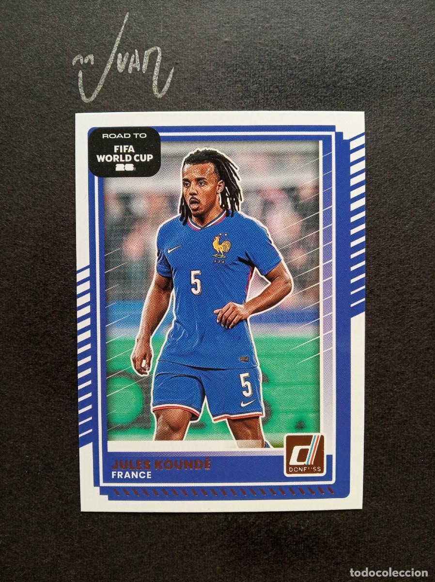 Cromos de F&uacute;tbol: N&ordm; 138 KOUNDE FRANCIA FC BARCELONA ⚽ PANINI &reg; DONRUSS ROAD TO FIFA WORLD CUP 2026 2025 25 26 NUEVO