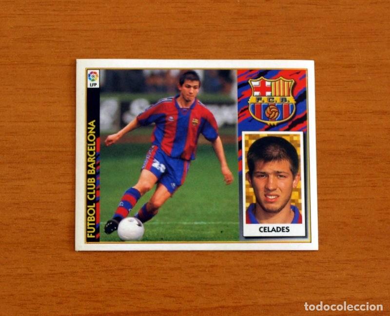 Cromos de F&uacute;tbol: F&uacute;tbol Club Barcelona - Celades - Ediciones Este Liga 1997-1998, 97-98 - Nunca Pegado