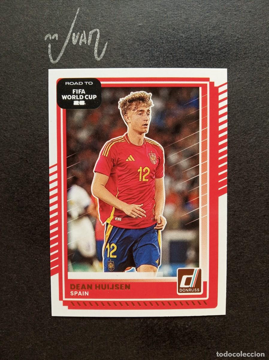 Cromos de F&uacute;tbol: N&ordm; 9 DEAN HUIJSEN ESPA&Ntilde;A REAL MADRID ⚽ PANINI &reg; DONRUSS ROAD TO FIFA WORLD CUP 2026 2025 25 26 NUEVO