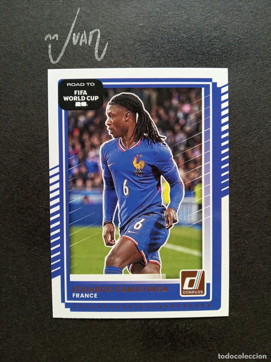 Cromos de F&uacute;tbol: N&ordm; 141 CAMAVINGA FRANCIA REAL MADRID ⚽ PANINI &reg; DONRUSS ROAD TO FIFA WORLD CUP 2026 2025 25 26 NUEVO