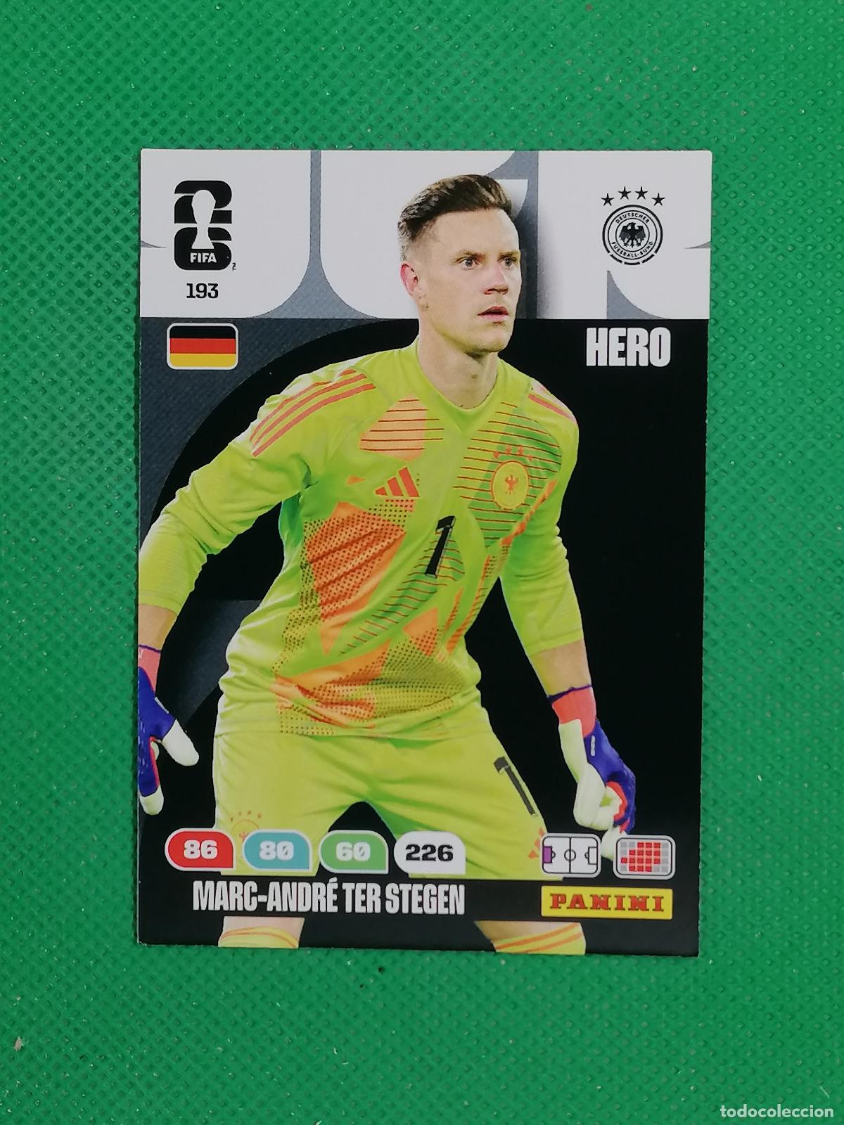Cromos de F&uacute;tbol: 193 MARC ANDRE TER STEGEN ALEMANIA HERO ⚽ PANINI ADRENALYN FIFA WORLD CUP 26 2026 ⚽