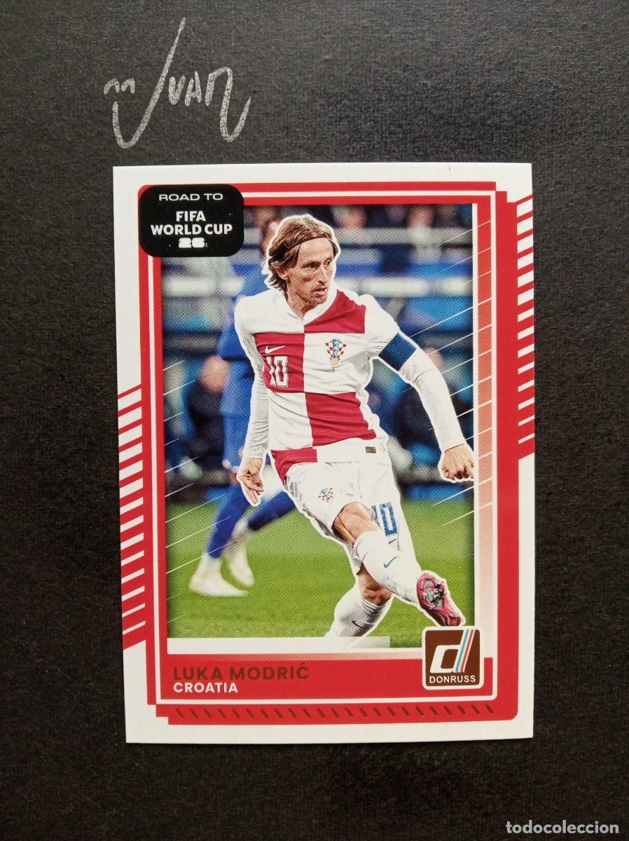 Cromos de F&uacute;tbol: N&ordm; 61 MODRIC CROACIA REAL MADRID ⚽ PANINI &reg; DONRUSS ROAD TO FIFA WORLD CUP 2026 2025 25 26 NUEVO