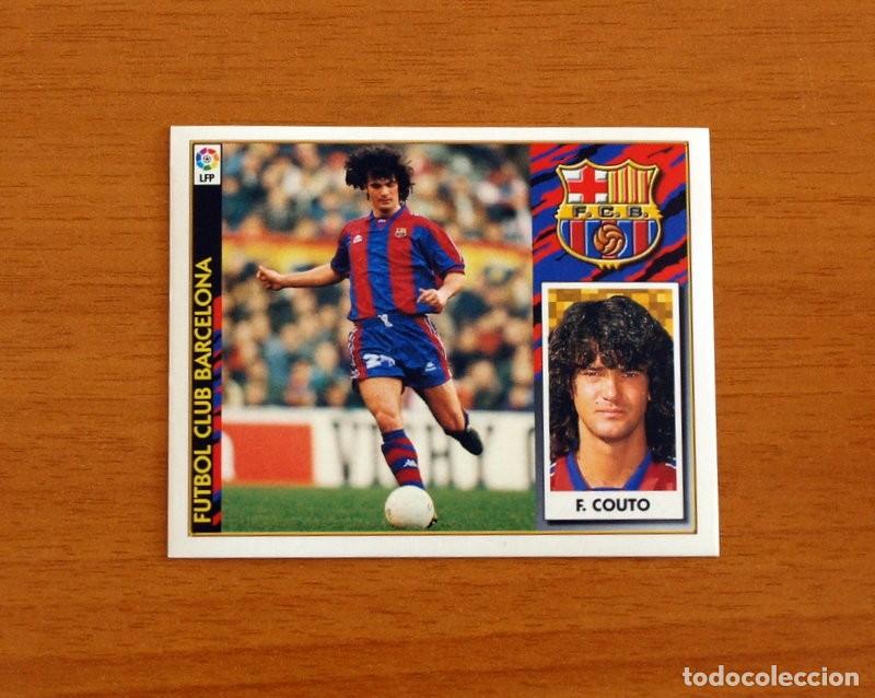 Cromos de F&uacute;tbol: F&uacute;tbol Club Barcelona - Fernando Couto - Ediciones Este Liga 1997-1998, 97-98 - Nunca Pegado