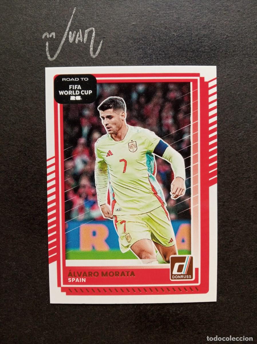 Cromos de F&uacute;tbol: N&ordm; 18 MORATA COMO REAL MADRID ⚽ PANINI &reg; DONRUSS ROAD TO FIFA WORLD CUP 2026 2025 25 26 NUEVO