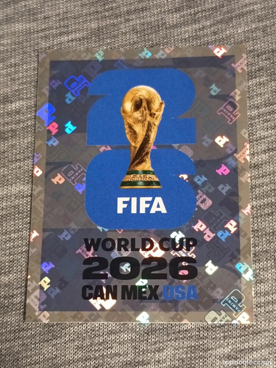Cromos de F&uacute;tbol: LOGO COPA DEL MUNDO FWC 8 STICKER MUNDIAL 2026 PANINI FIFA WORLD CUP NUEVO