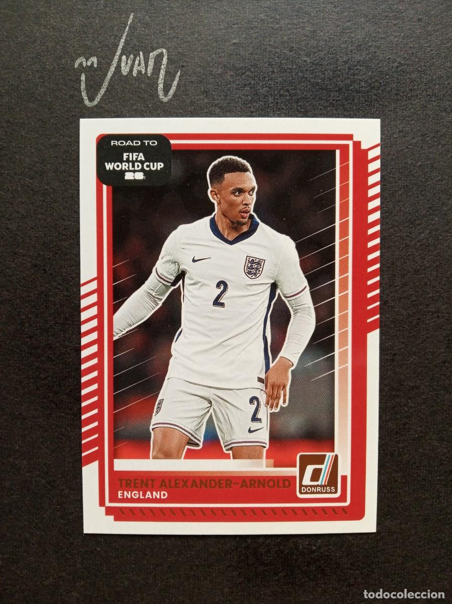 Cromos de F&uacute;tbol: N&ordm; 71 ALEXANDER ARNOLD INGLATERRA REAL MADRID ⚽ PANINI &reg; DONRUSS ROAD FIFA WORLD CUP 2026 2025 25 26