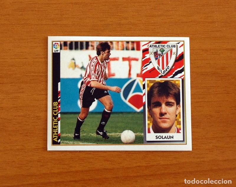 Cromos de F&uacute;tbol: Athletic de Bilbao - Solaun - COLOCA - Ediciones Este Liga 1997-1998, 97-98 - Nunca Pegado