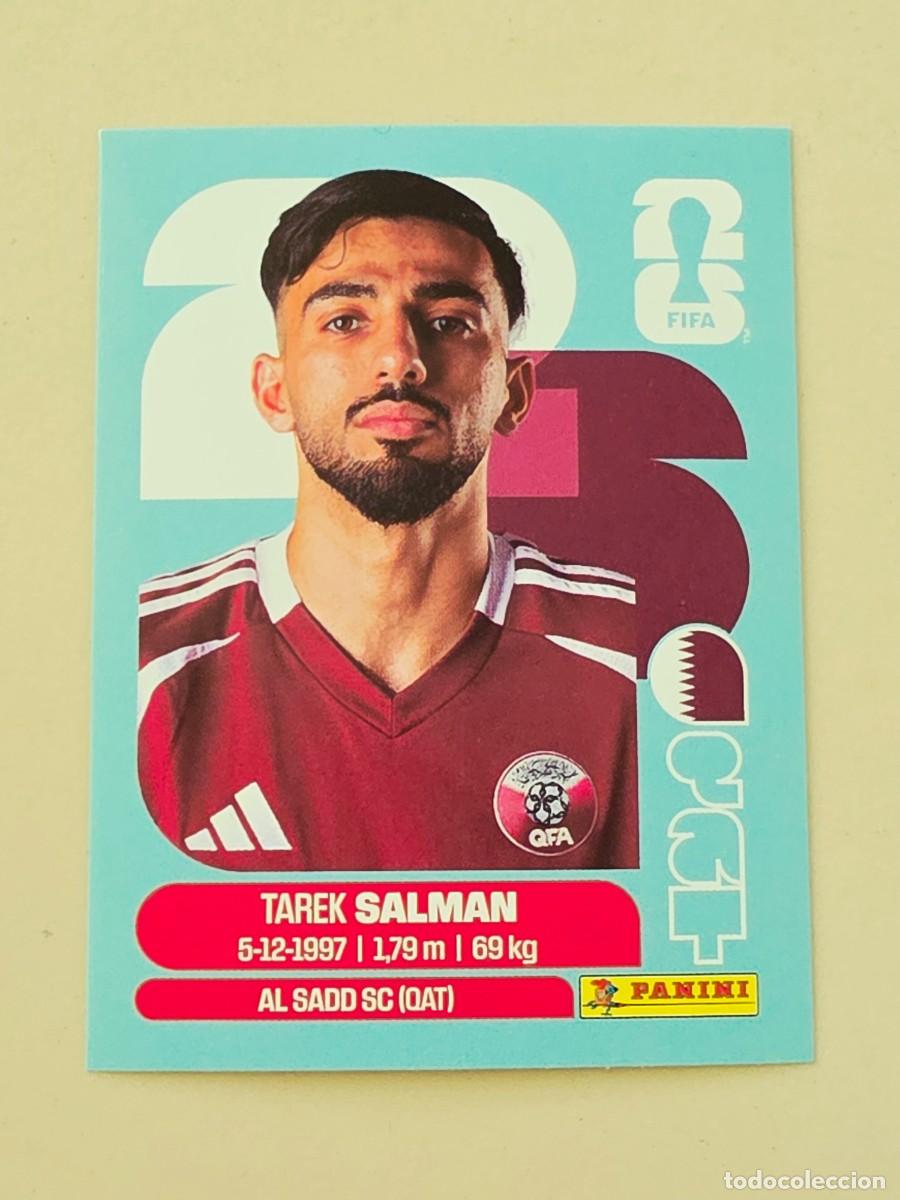 Cromos de F&uacute;tbol: QAT 8 Tarek Salman, Qatar Catar, Panini FIFA World Cup Mundial 2026 Sticker
