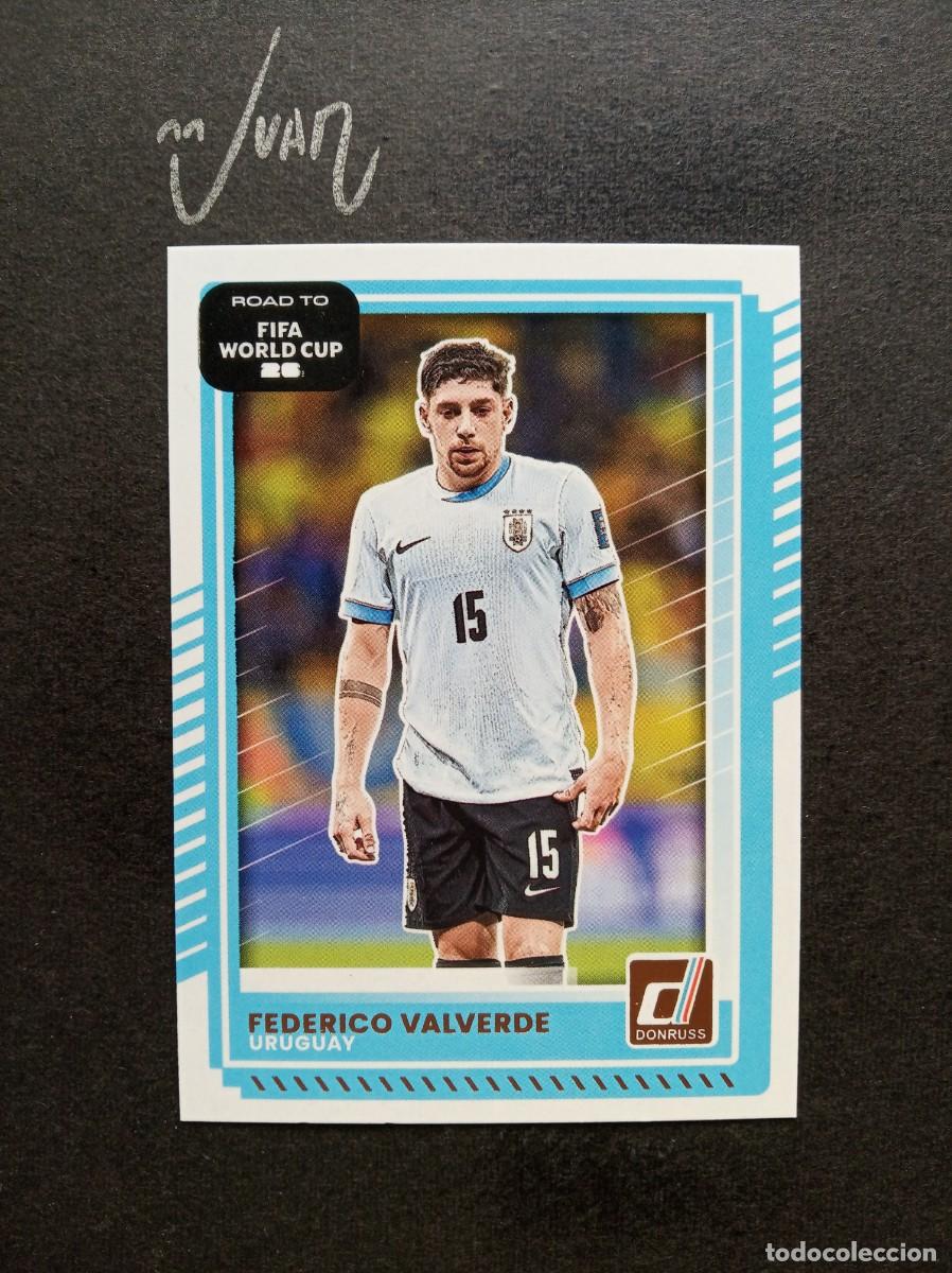 Cromos de F&uacute;tbol: N&ordm; 50 VALVERDE URUGUAY REAL MADRID ⚽ PANINI &reg; DONRUSS ROAD TO FIFA WORLD CUP 2026 2025 25 26 NUEVO