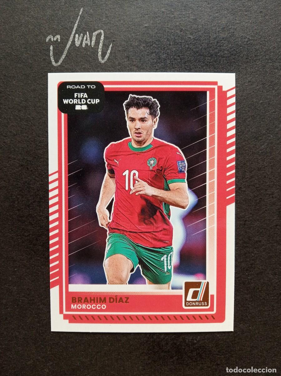 Cromos de F&uacute;tbol: N&ordm; 96 BRAHIM DIAZ MARRUECOS REAL MADRID ⚽ PANINI &reg; DONRUSS ROAD TO FIFA WORLD CUP 2026 2025 25 26