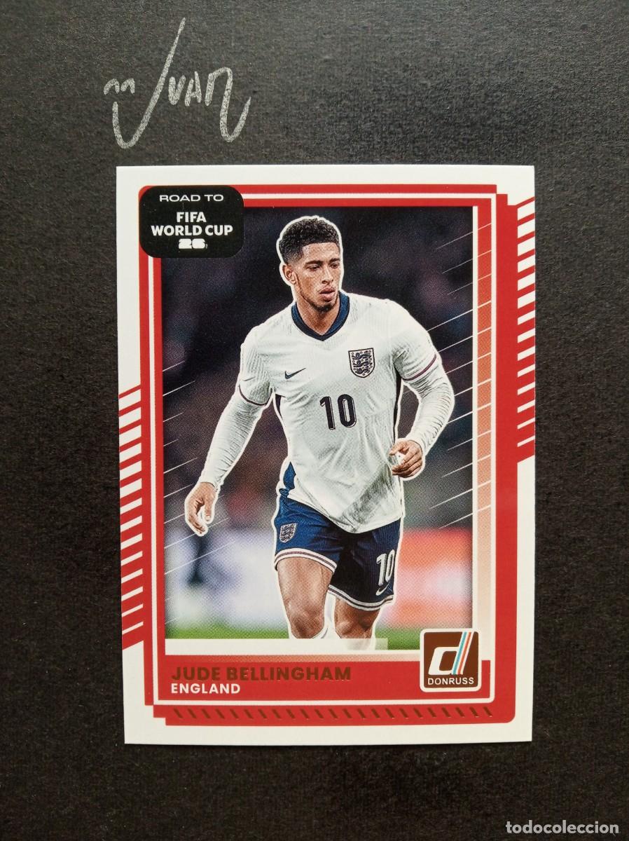 Cromos de F&uacute;tbol: N&ordm; 63 BELLINGHAM INGLATERRA REAL MADRID ⚽ PANINI &reg; DONRUSS ROAD TO FIFA WORLD CUP 2026 2025 25 26