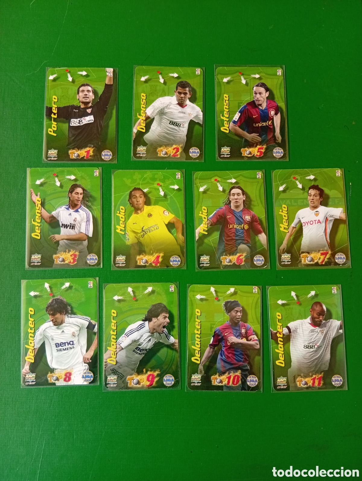 Cromos de f&uacute;tbol: LOTE TOP ONCE 2008 M.C - Foto 2