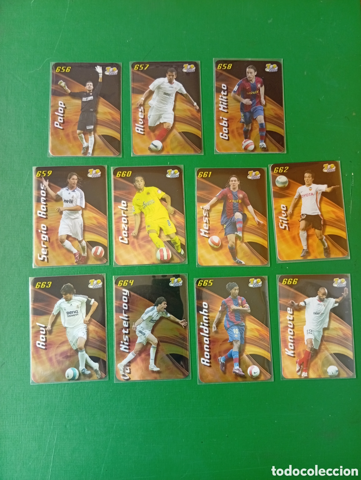 Football Stickers: LOTE TOP ONCE 2008 M.C