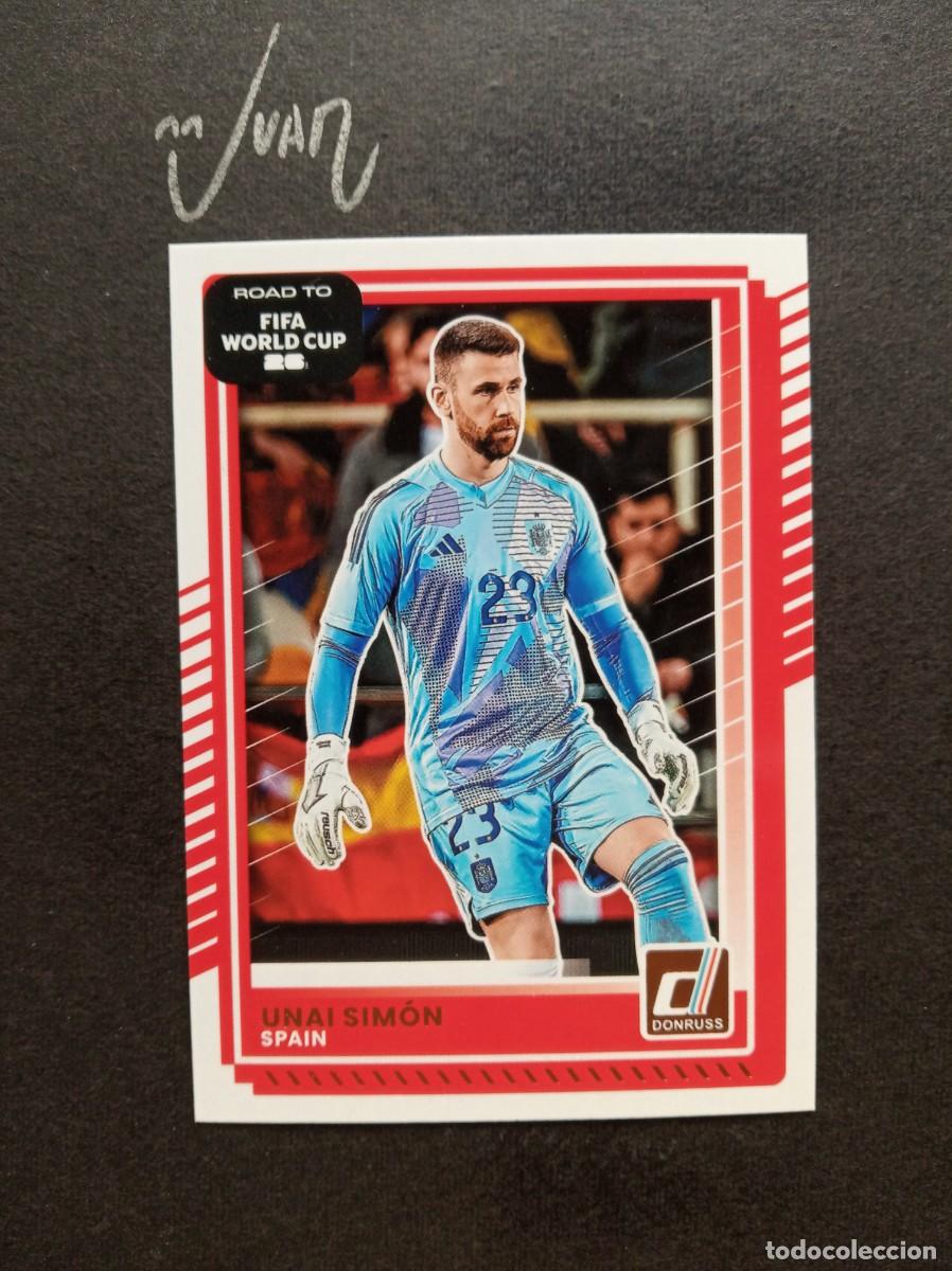 Cromos de F&uacute;tbol: N&ordm; 19 UNAI SIMON ESPA&Ntilde;A ATHLETIC CLUB ⚽ PANINI &reg; DONRUSS ROAD FIFA WORLD CUP 2026 2025 25 26 NUEVO