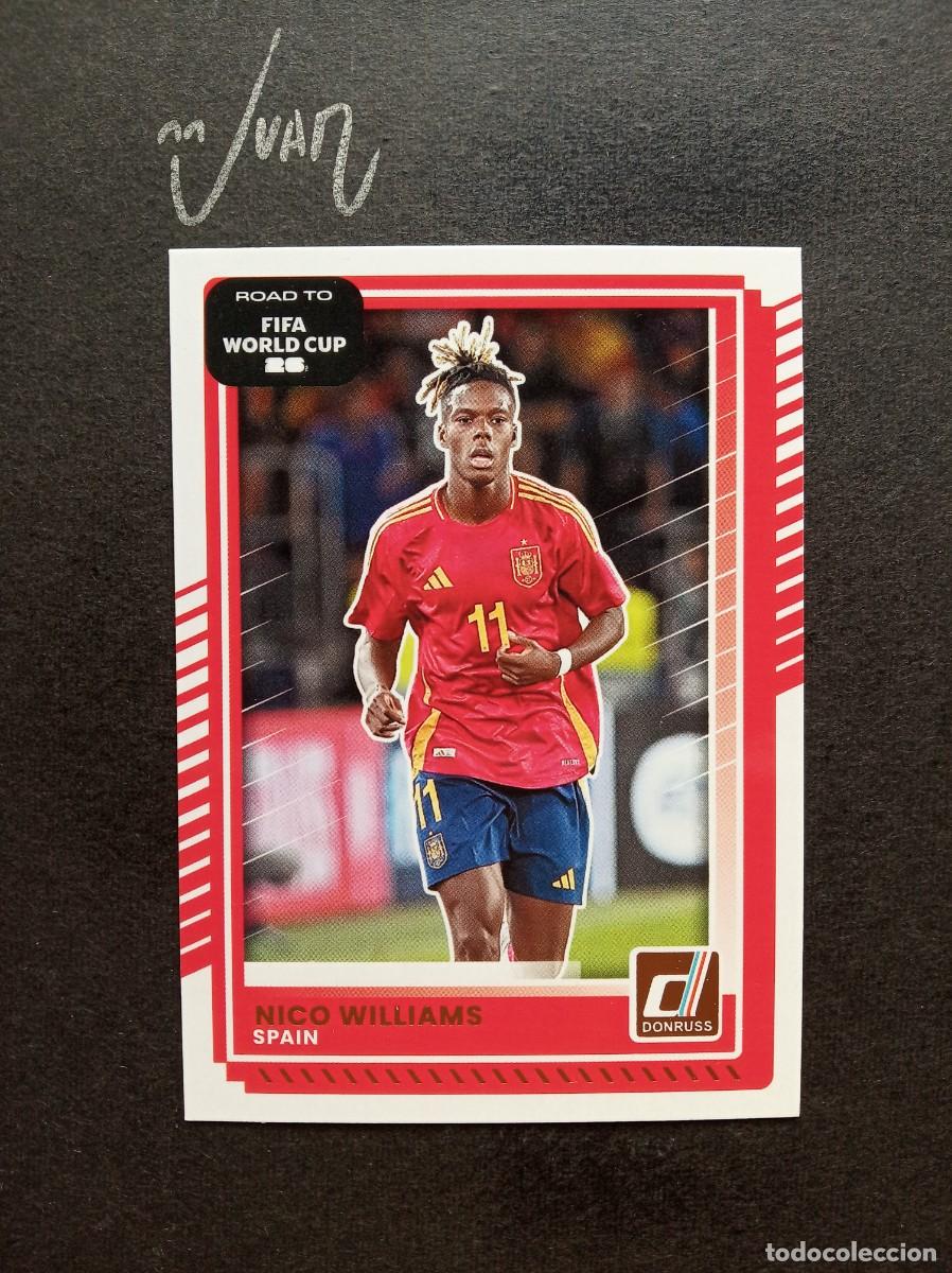 Cromos de F&uacute;tbol: N&ordm; 12 NICO WILLIAMS ESPA&Ntilde;A ATHLETIC CLUB ⚽ PANINI&reg; DONRUSS ROAD FIFA WORLD CUP 2026 2025 25 26 NUEVO