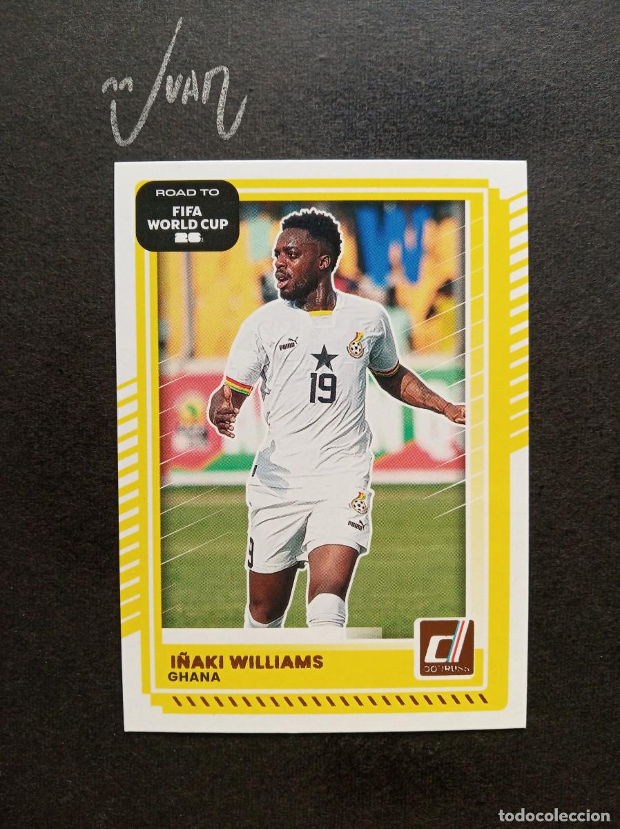 Cromos de F&uacute;tbol: N&ordm; 130 I&Ntilde;AKI WILLIAMS GHANA ATHLETIC CLUB ⚽ PANINI &reg; DONRUSS ROAD FIFA WORLD CUP 2026 2025 25 26